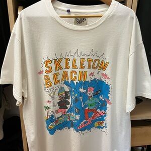 Gallery Dept Skeleton Beach T Shirt XL